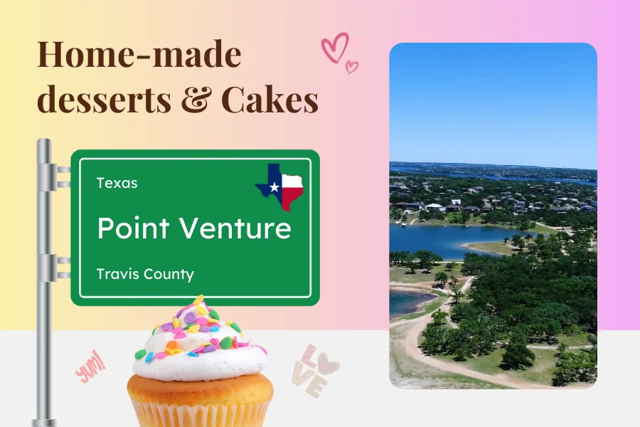 Point Venture Travis Cake Shop - It Sprinkles 1 Point Venture