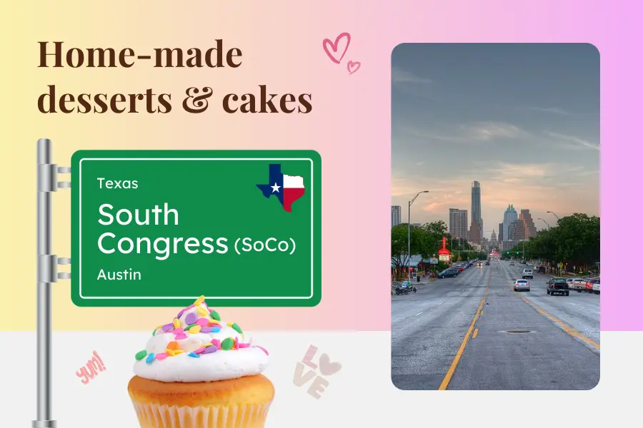 South Congress (Soco) Austin Cake Shop - It Sprinkles 1 Cake Shop In South Congress (Soco), Austin