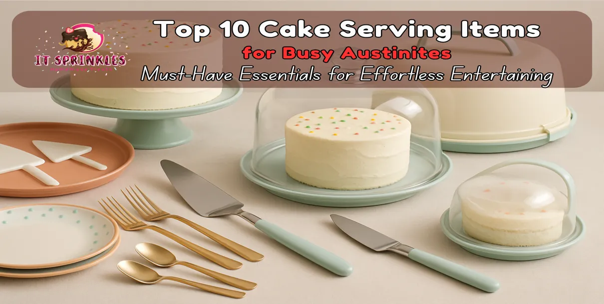 Cake Serving Items For Busy Austinites - It Sprinkles Cake In Austin