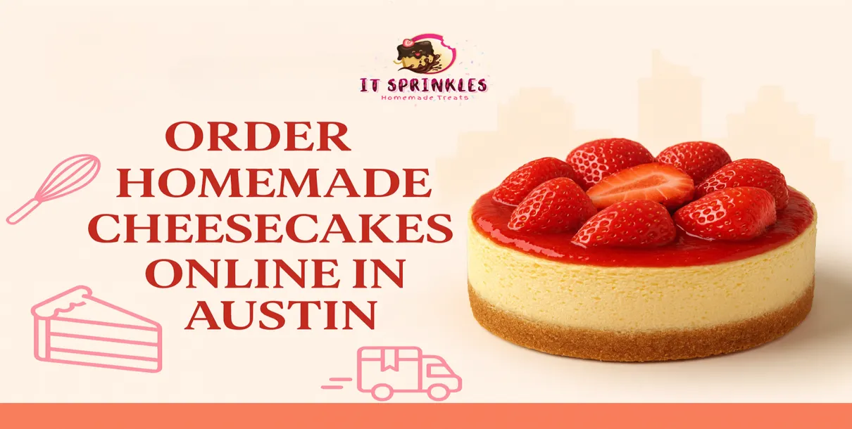 Order Homemade Cheesecakes Online In Austin: Fresh, Custom, And Delivered To Your Door